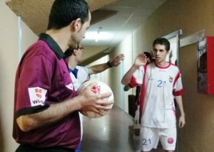 Carlos Martín, Charly, exjugador del Segovia Futsal, llega cedido a la Peña FS. Foto: S. Futsal.