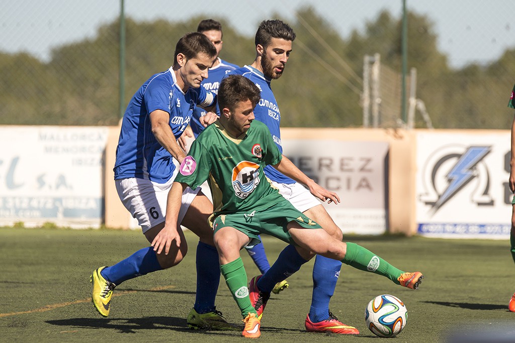 Jordi Serra, el día que jugó el Alcúdia en San Rafael la temporada pasada.