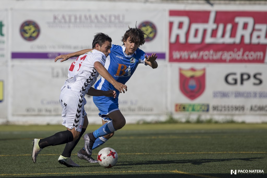 Marc Fraile fue el mejor jugador del partido, dando una exhibición de fútbol en ataque.