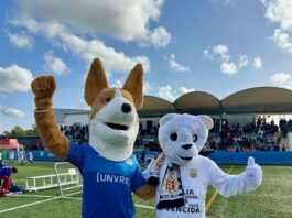 Rafel y PEÑoso el GOLoso, las primeras mascotas del fútbol pitiuso moderno
