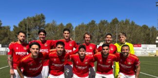 1-3. La SD Ibiza compite, pero cae ante un Atlético Baleares más eficaz
