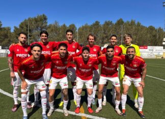 1-3. La SD Ibiza compite, pero cae ante un Atlético Baleares más eficaz
