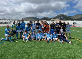 3-0. La UD Ibiza B golpea al Ferreries y encamina su pase a la segunda eliminatoria del playoff de ascenso a Tercera RFEF UDIbizaBFerreries