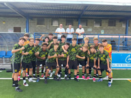 Jugadores del UD Ibiza cadete en la temporada 2026-2027 de la Liga Cadete Autonómica.